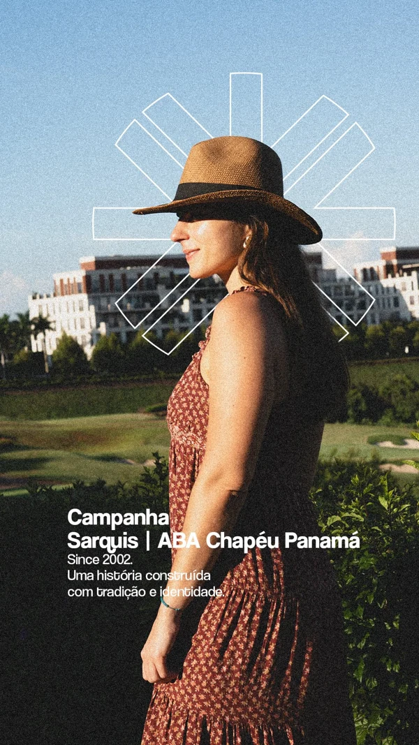 Capa da produção Macceddo Films com Chapéu Panamá